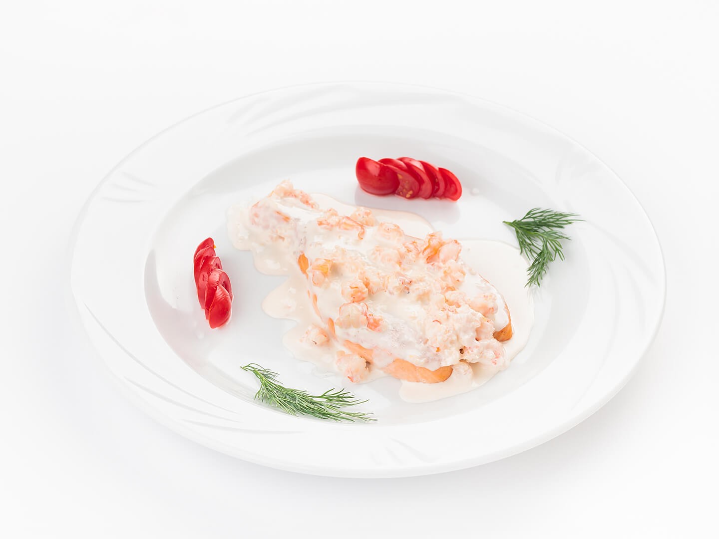 Лосось в слив. соусе