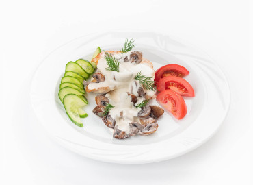 Куриное филе с гриб